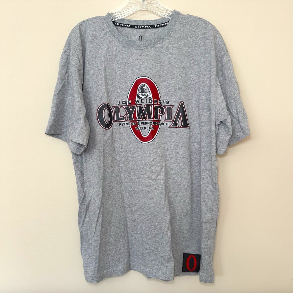 Olympia Classic Premium Black oversized Tee shirt pump cover bodybuilding 2024